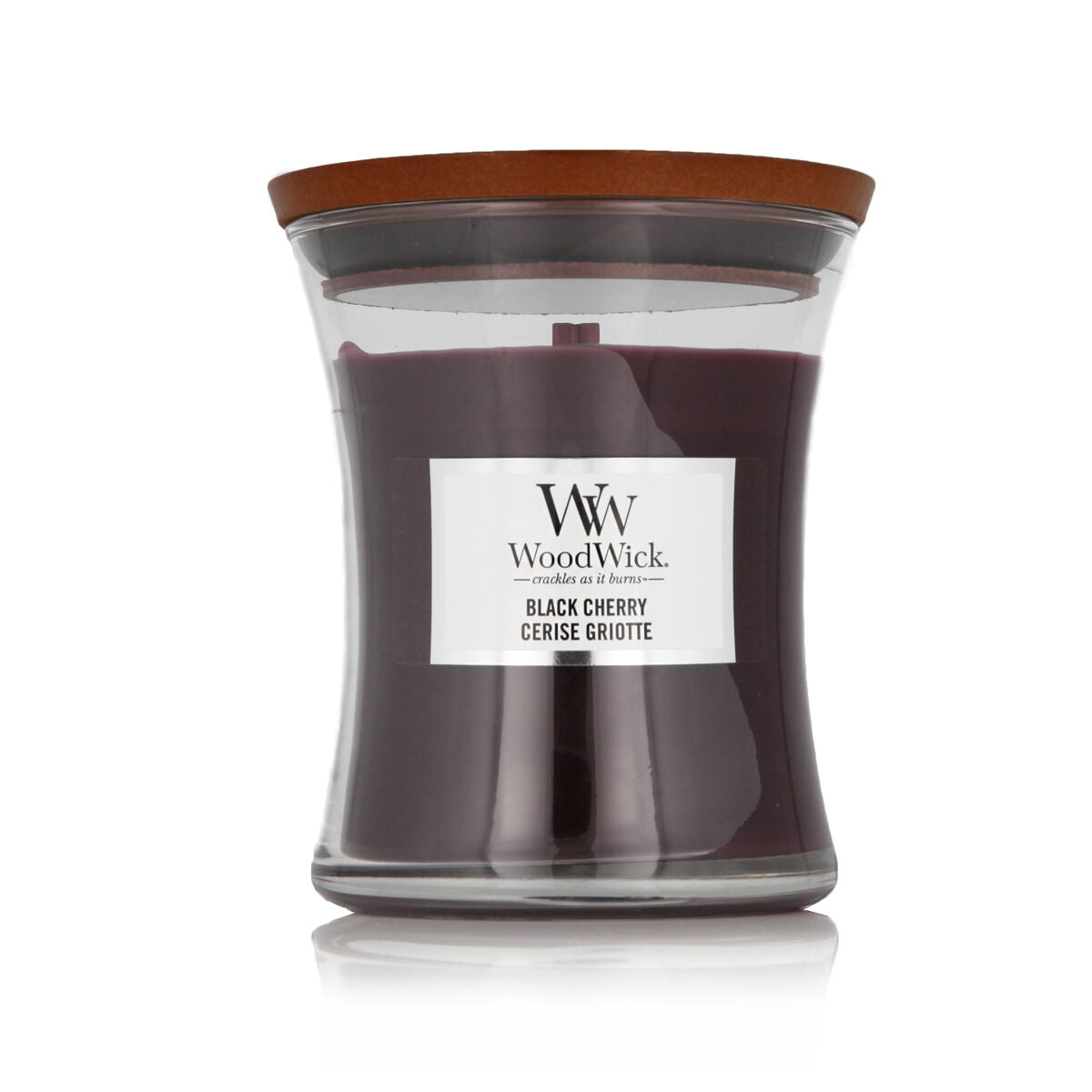 Candela Profumata WoodWick – Black Cherry 275g