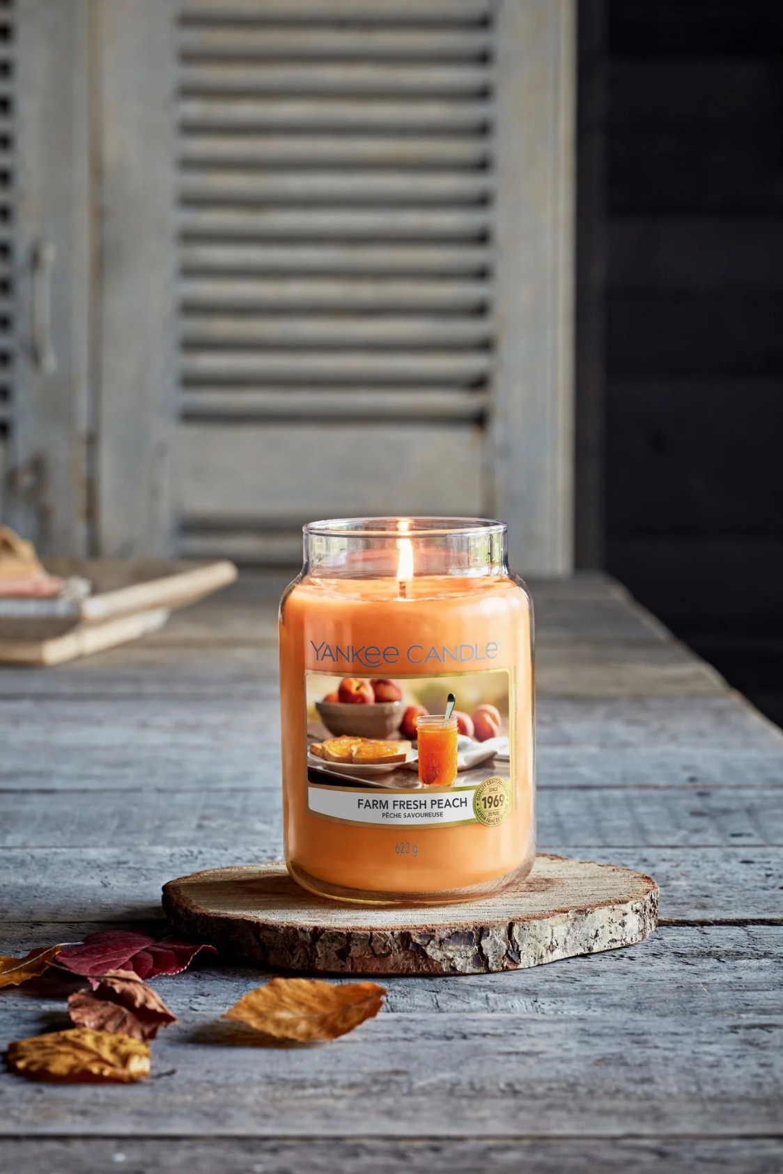 Candela Profumata Yankee Candle Farm Fresh Peach 623 g_1