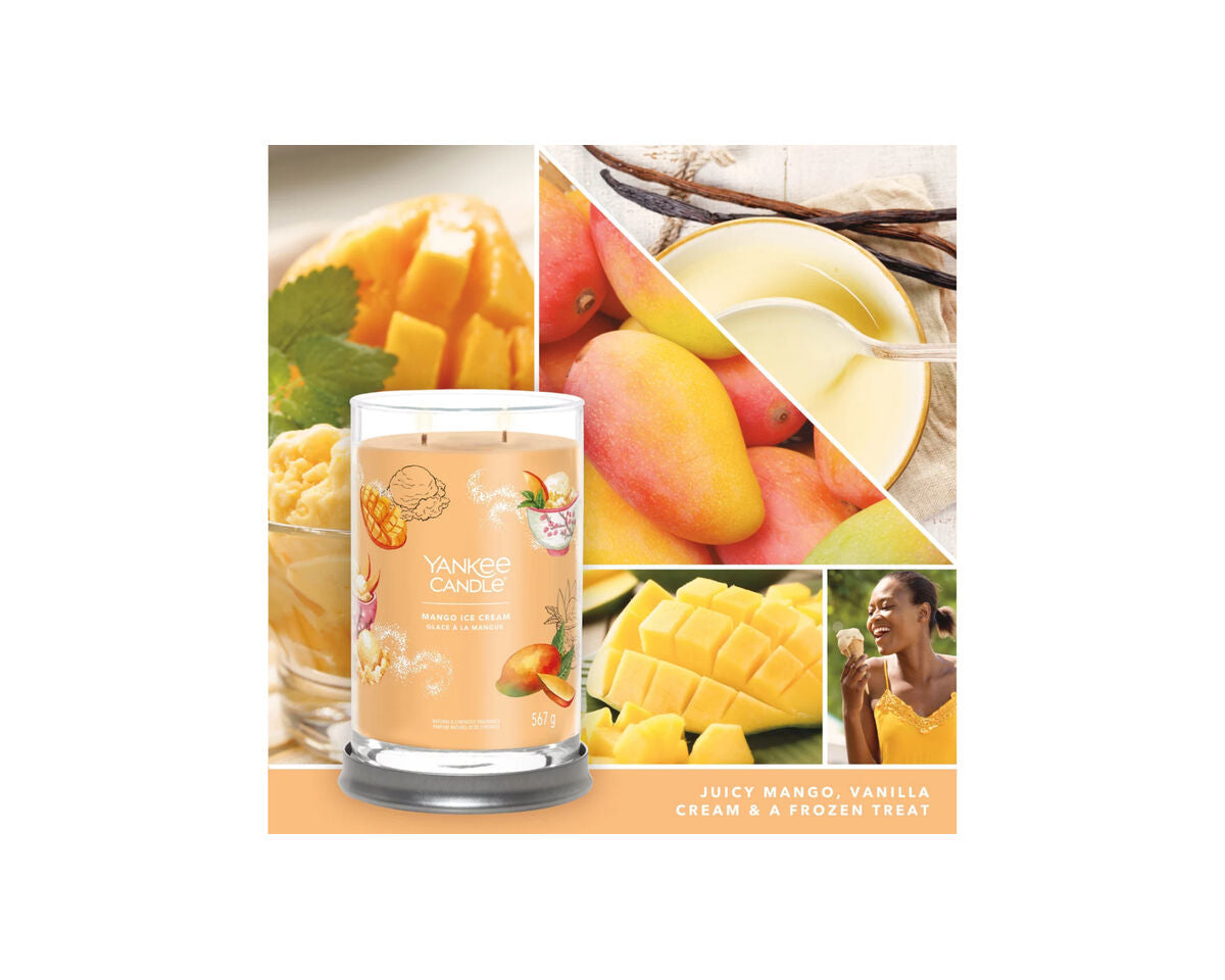Candela Profumata Yankee Candle - Mango Ice Cream 567 g_2